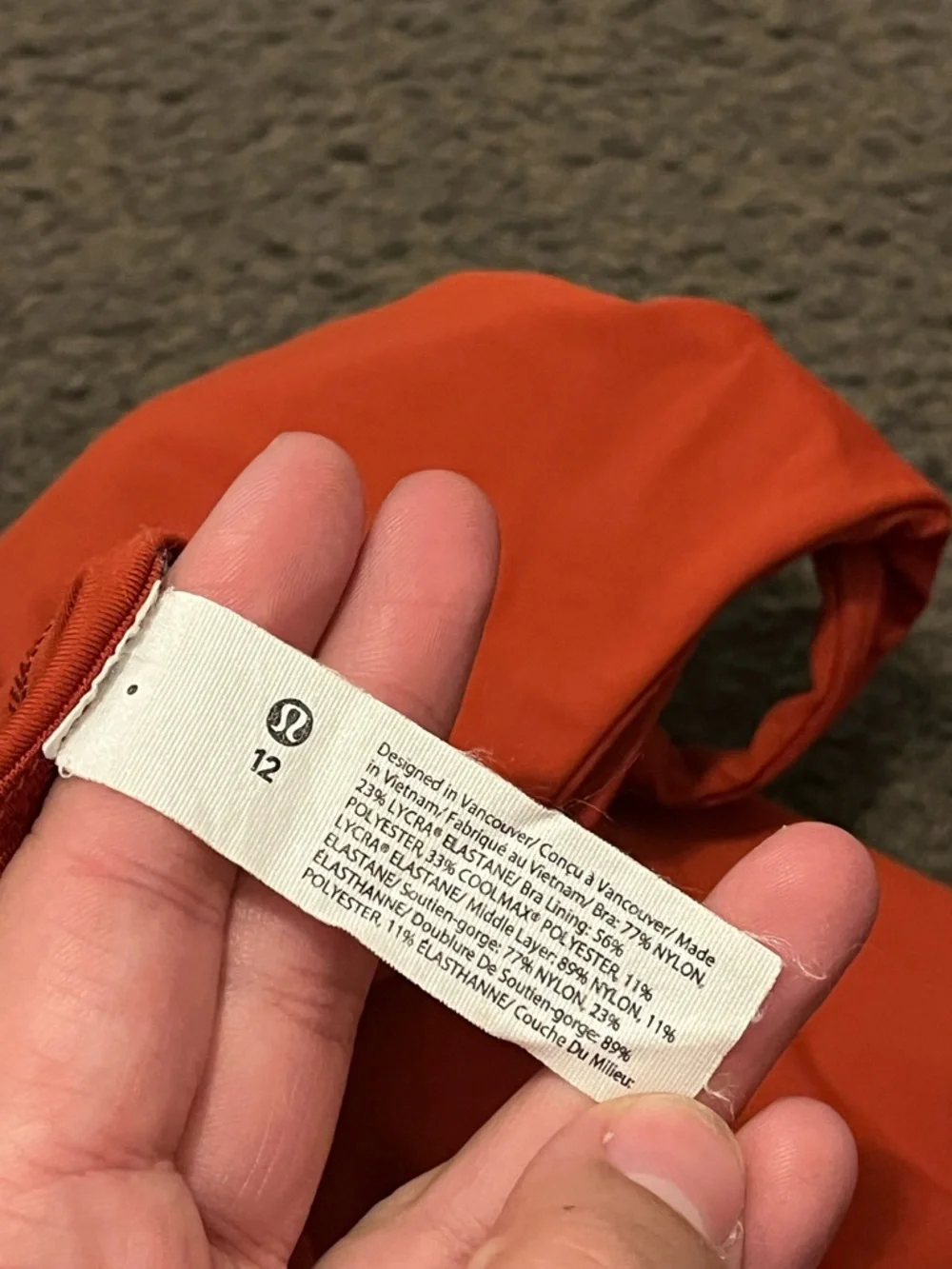Lululemon Energy Longline Sports Bra